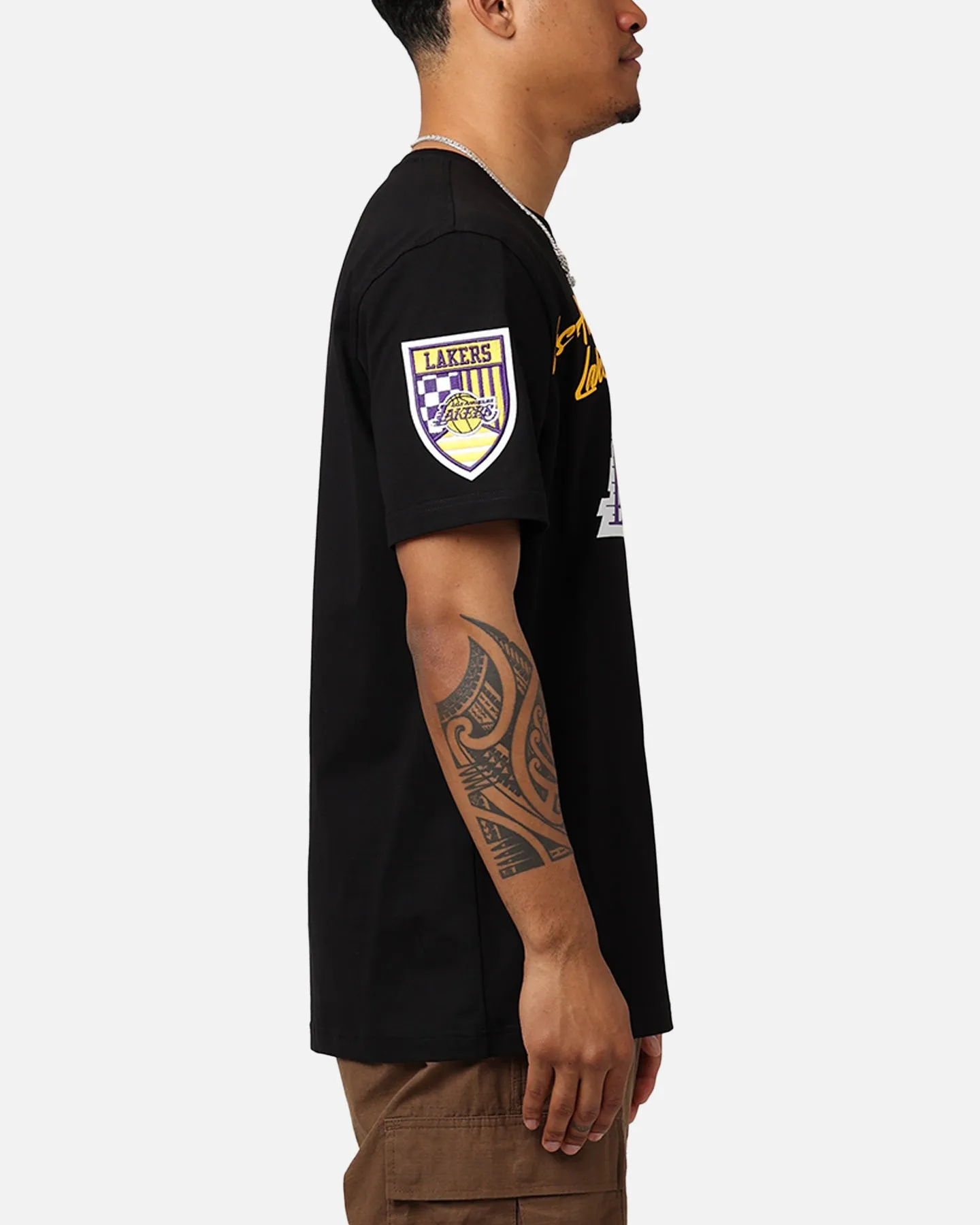 Pro Standard Los Angeles Lakers Fast Lane SJ T-Shirt Black