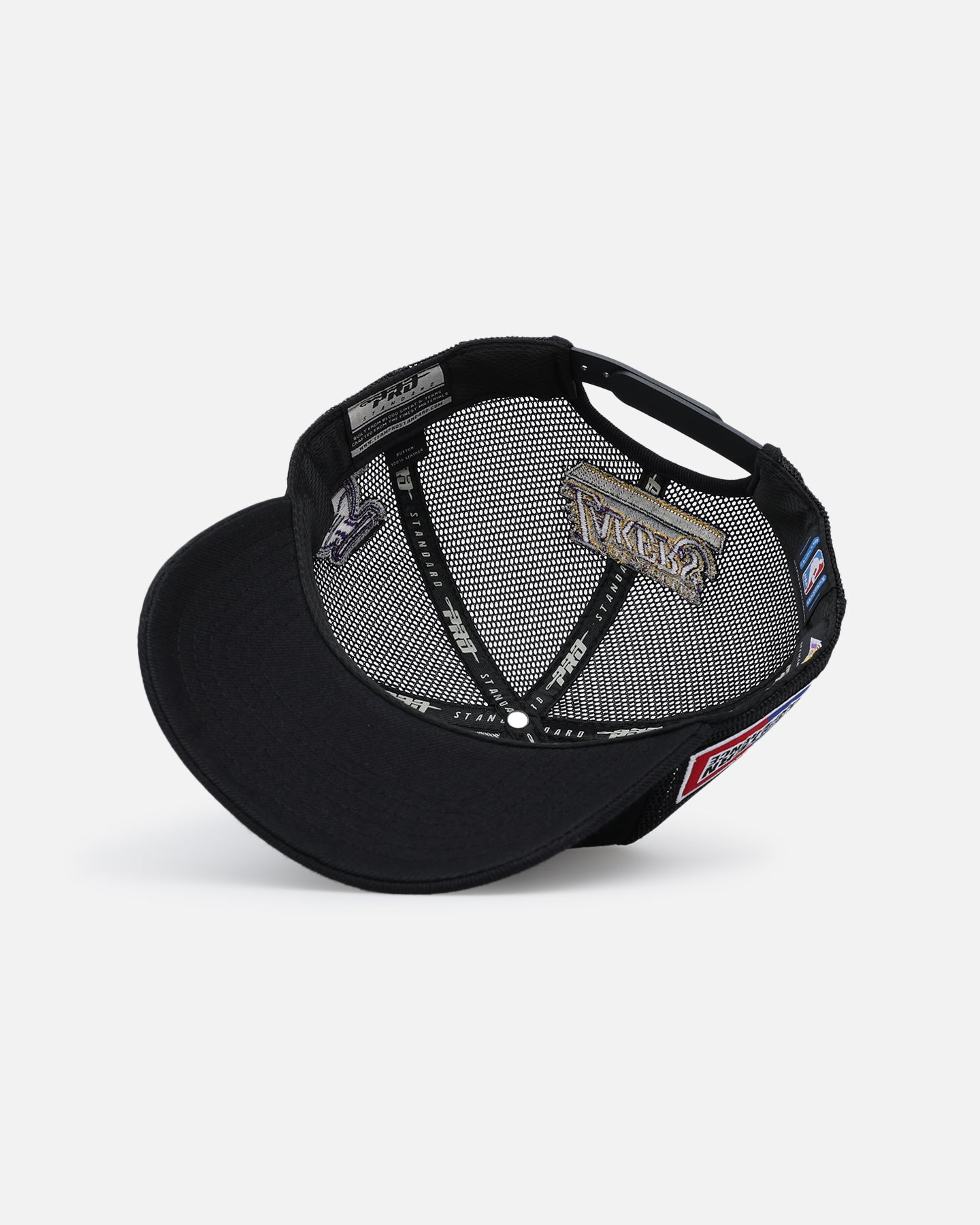 Pro Standard Los Angeles Lakers Fast Lane Trucker Snapback Black