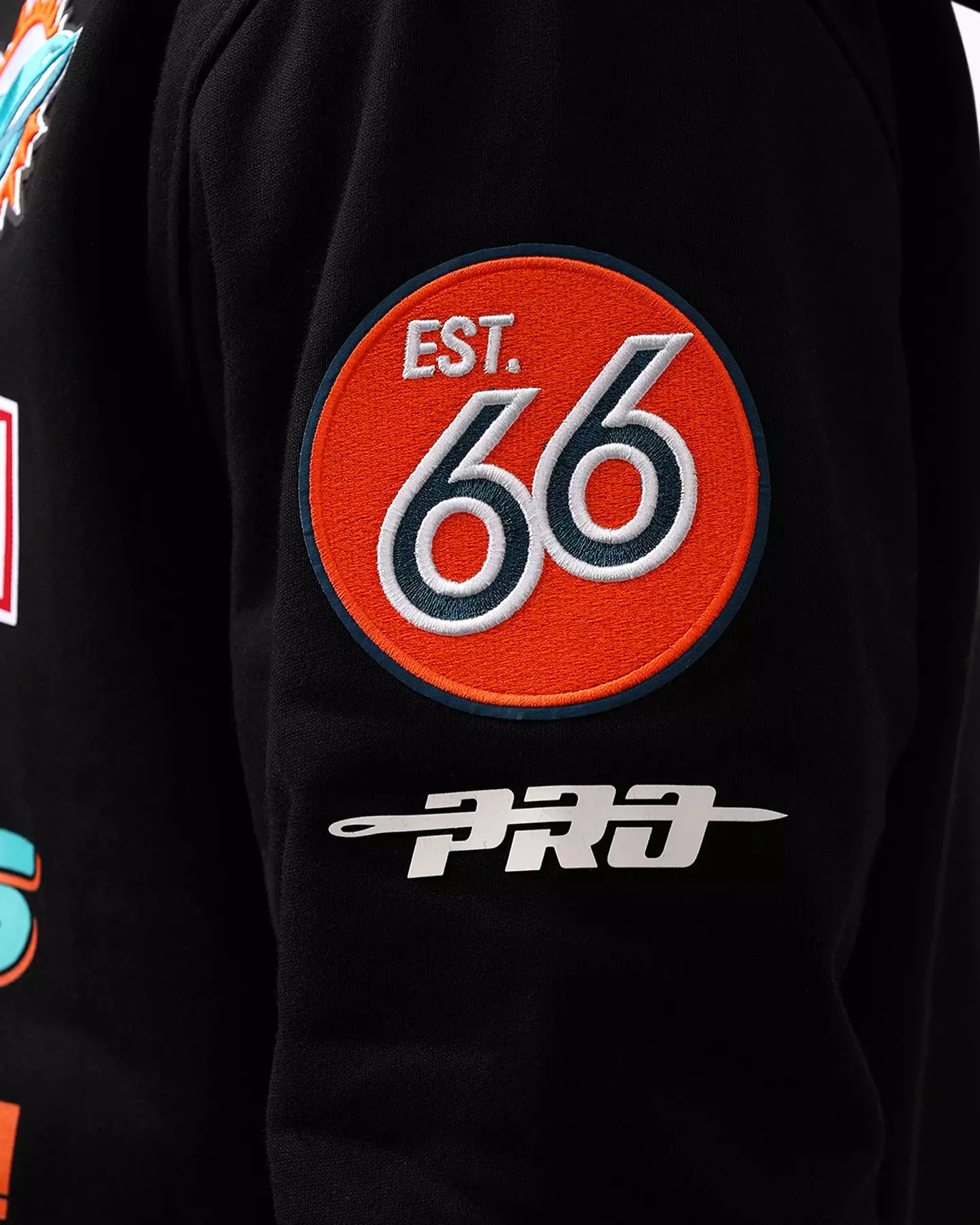 Pro Standard Miami Dolphins Fast Lane Hoodie Black