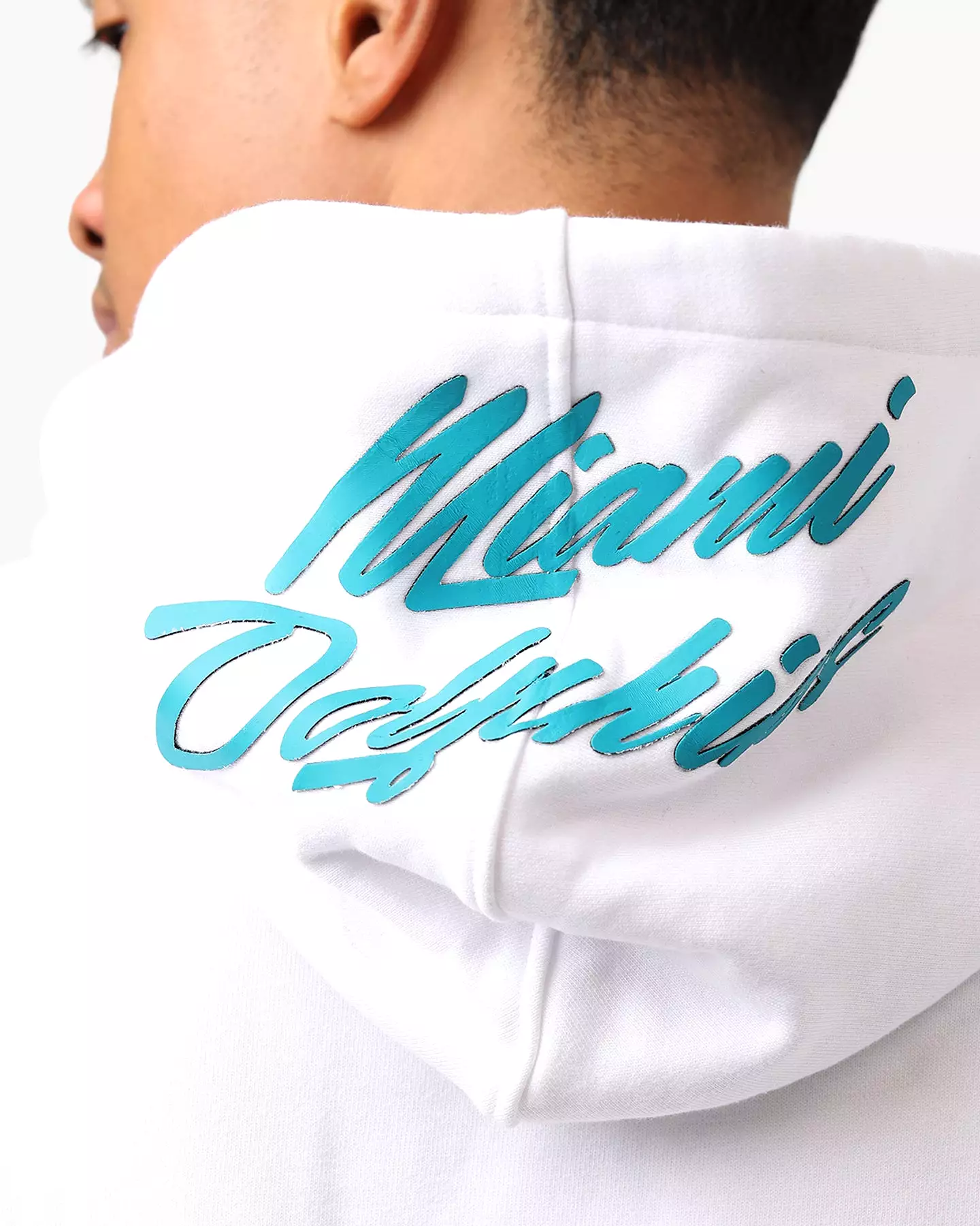 Pro Standard Miami Dolphins Fast Lane Hoodie White