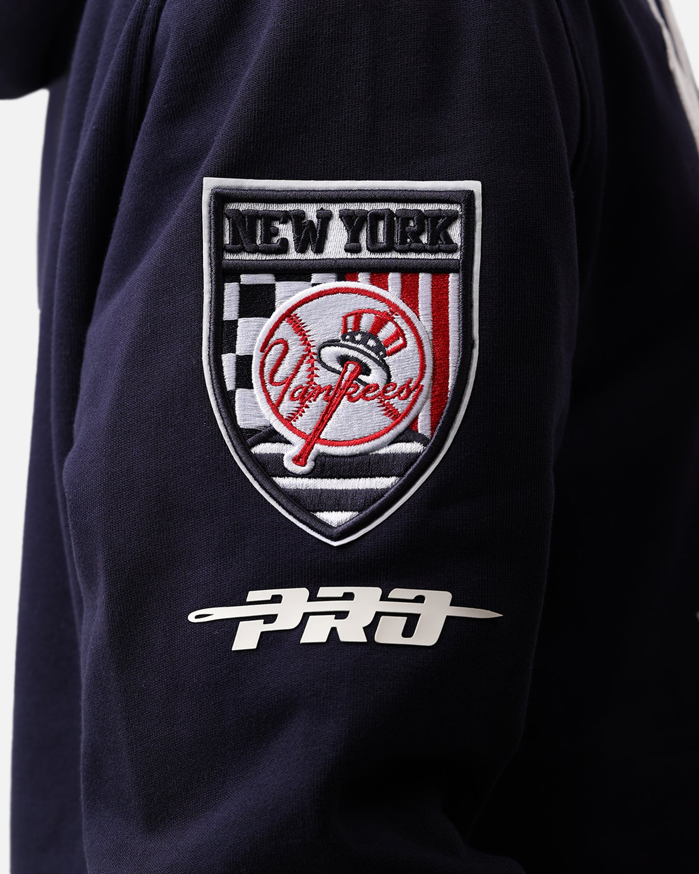 Pro Standard New York Yankees Fast Lane Hoodie Midnight Navy