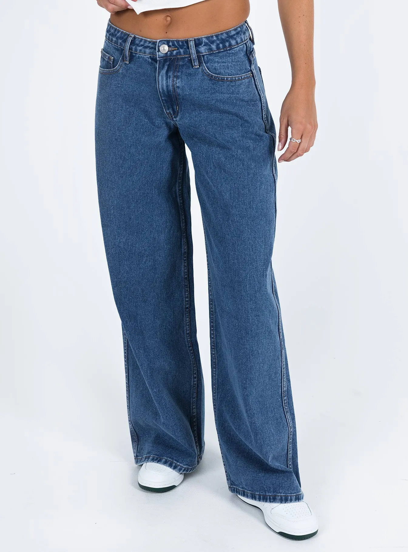 Ramos Low Rise Jeans Denim