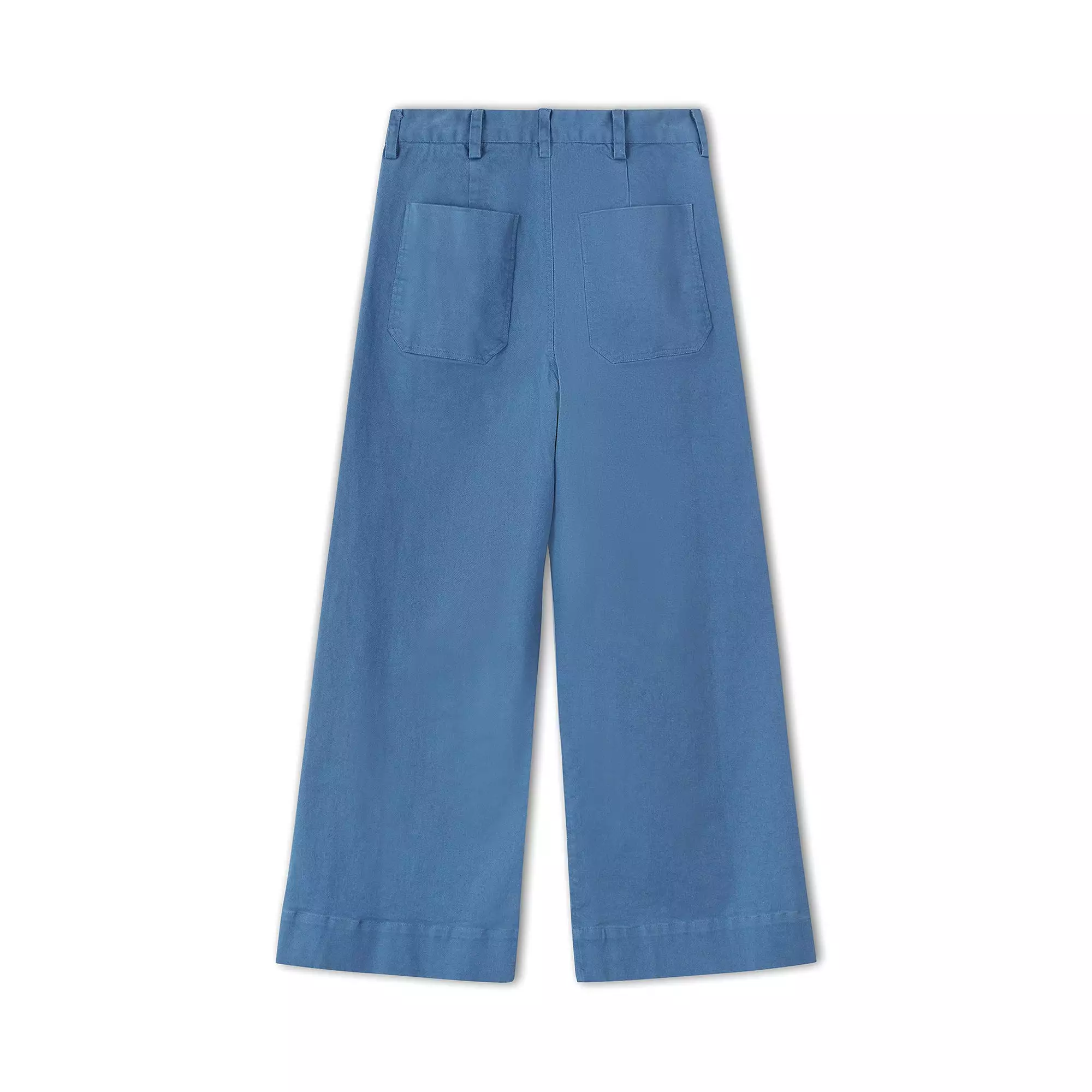 Sailor faded denim cotton pant