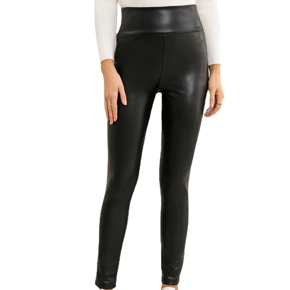 Skinny Leather Pants Women