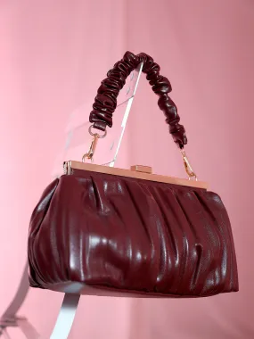 Solid Pleated Bag