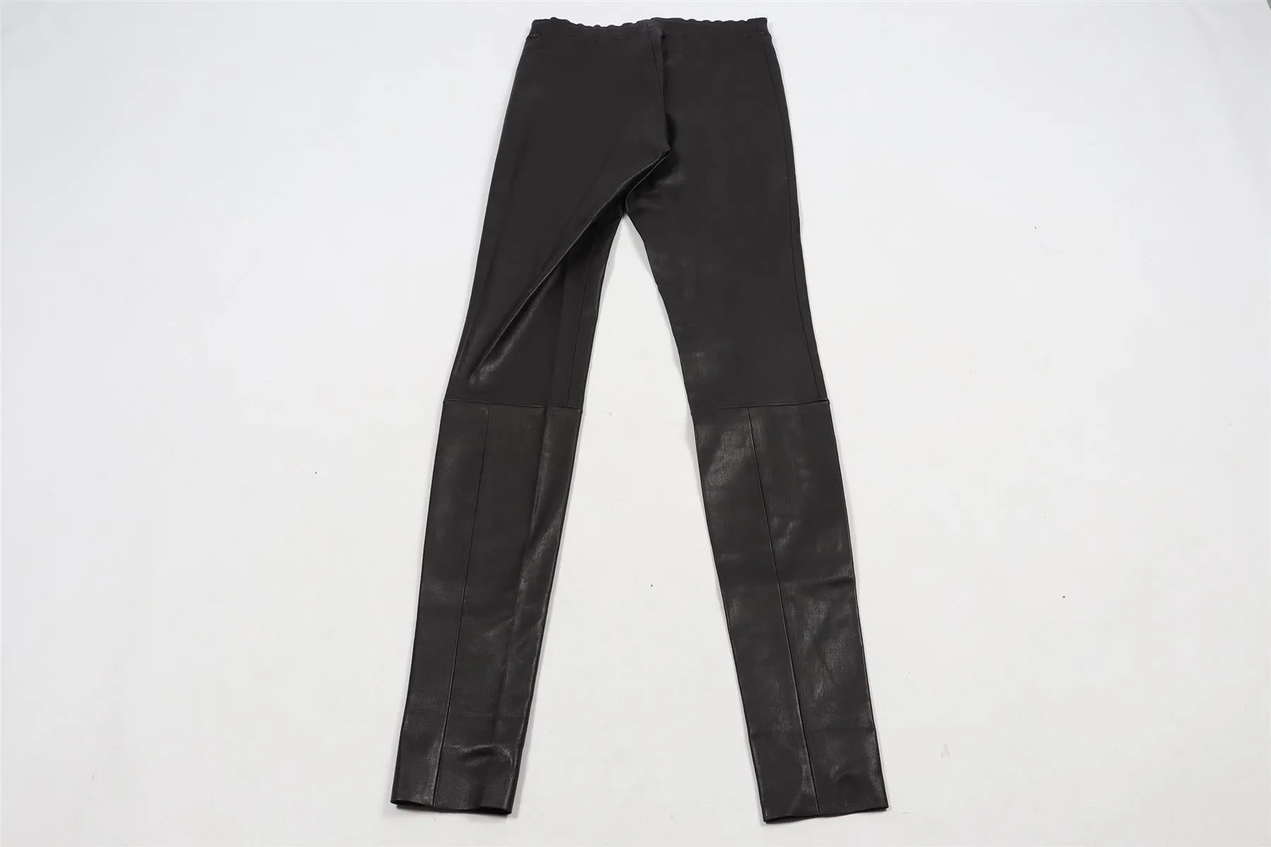 STOULS LEATHER SKINNY PANTS XXS