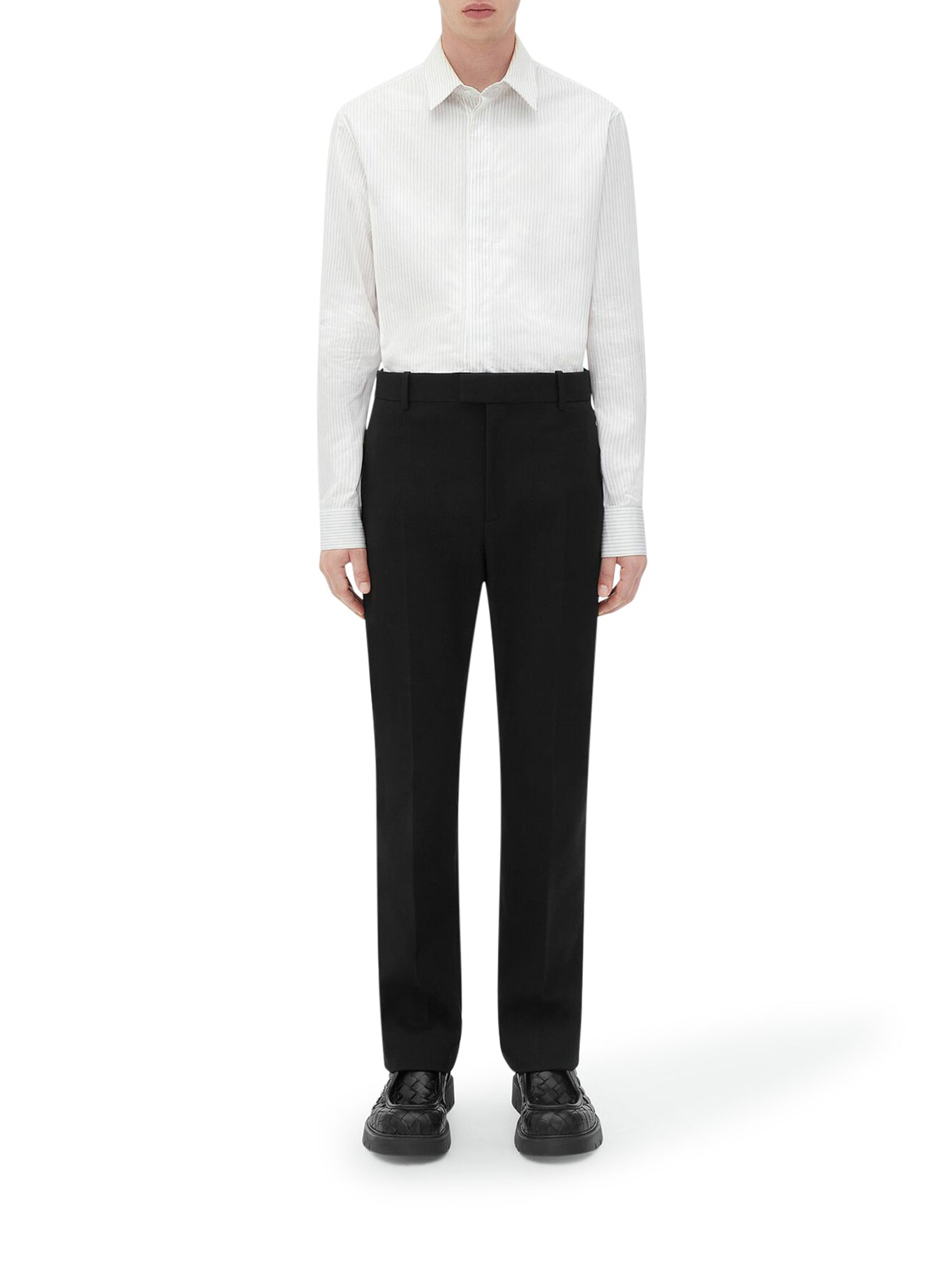 STRUCTURED COTTON PANT