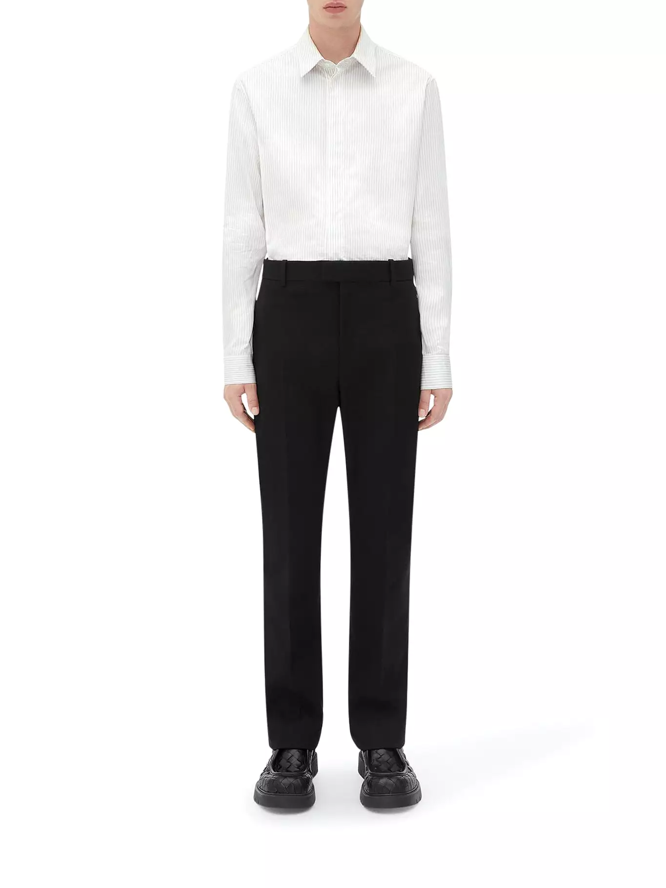 STRUCTURED COTTON PANT