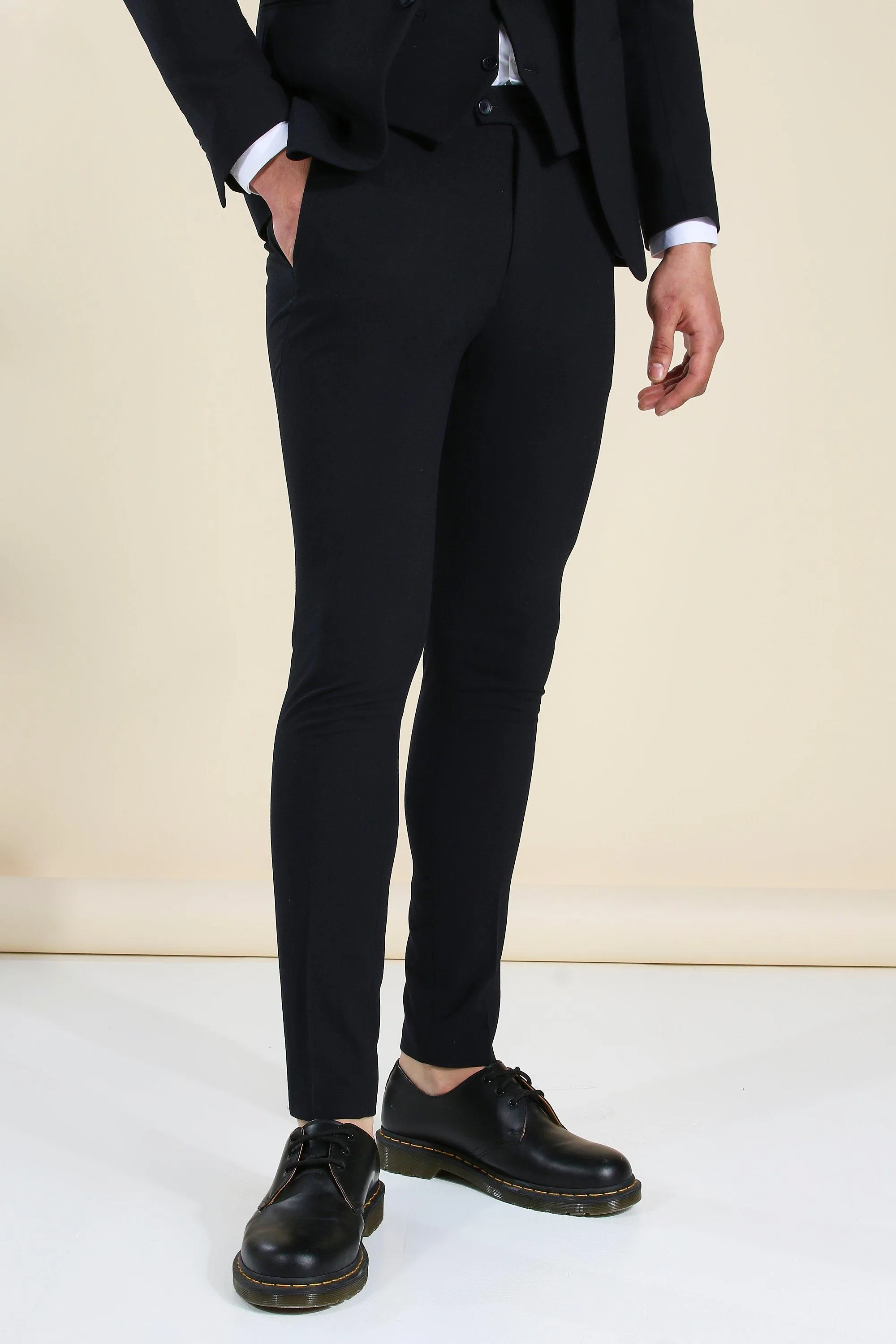 Super Skinny Navy Suit Pants