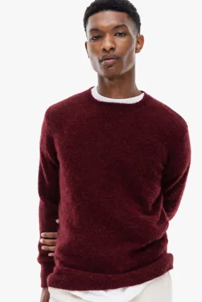 The Flirt Sweater - Burgundy