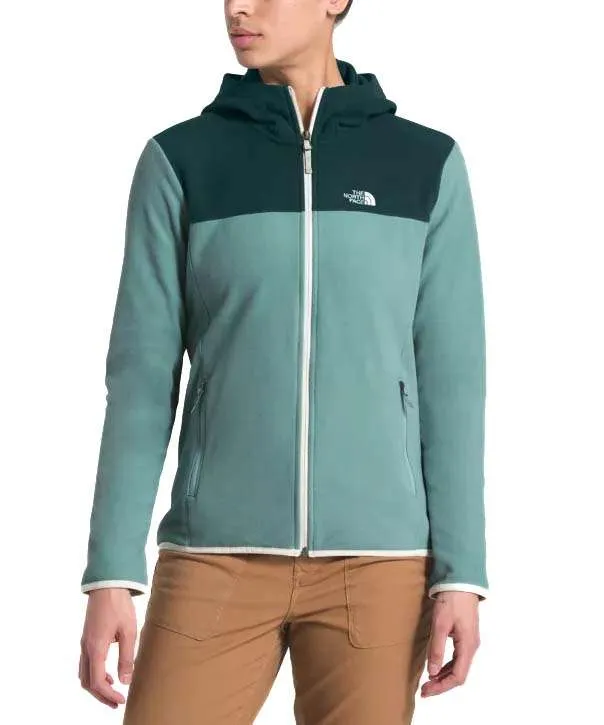 The North Face Women’s TKA Glacier Full-Zip Hoodie Trellis Green