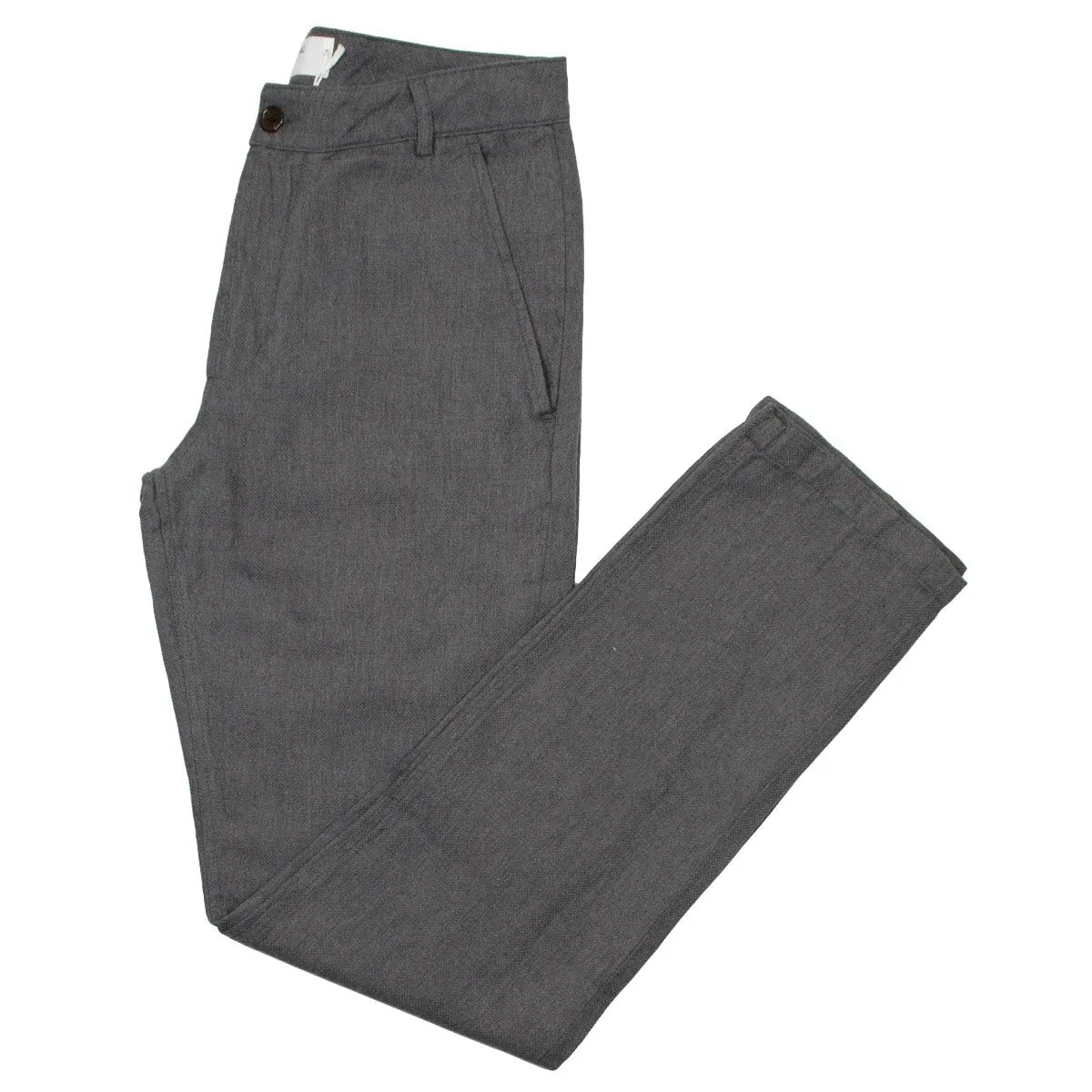 Universal Works - Aston Pant Cotton Linen Panama - Grey