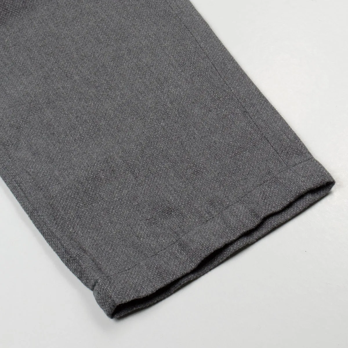 Universal Works - Aston Pant Cotton Linen Panama - Grey