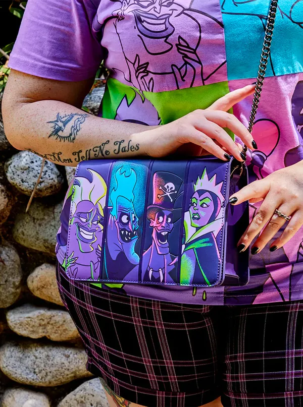 Villains in the Dark Crossbody Bag