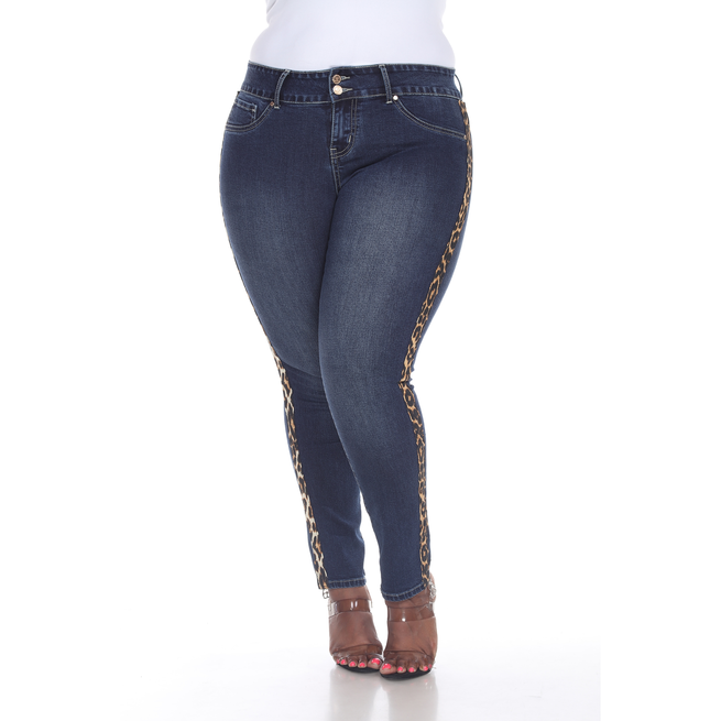 Womens Denim Skinny Pencil Pants