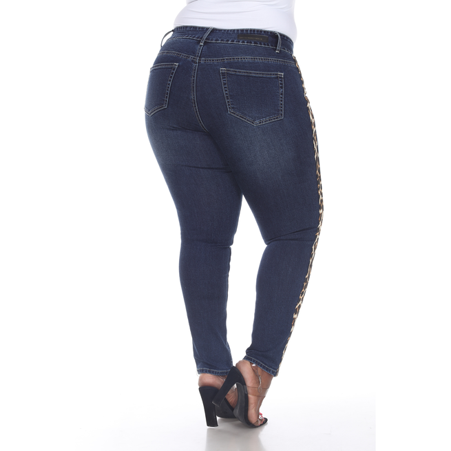 Womens Denim Skinny Pencil Pants