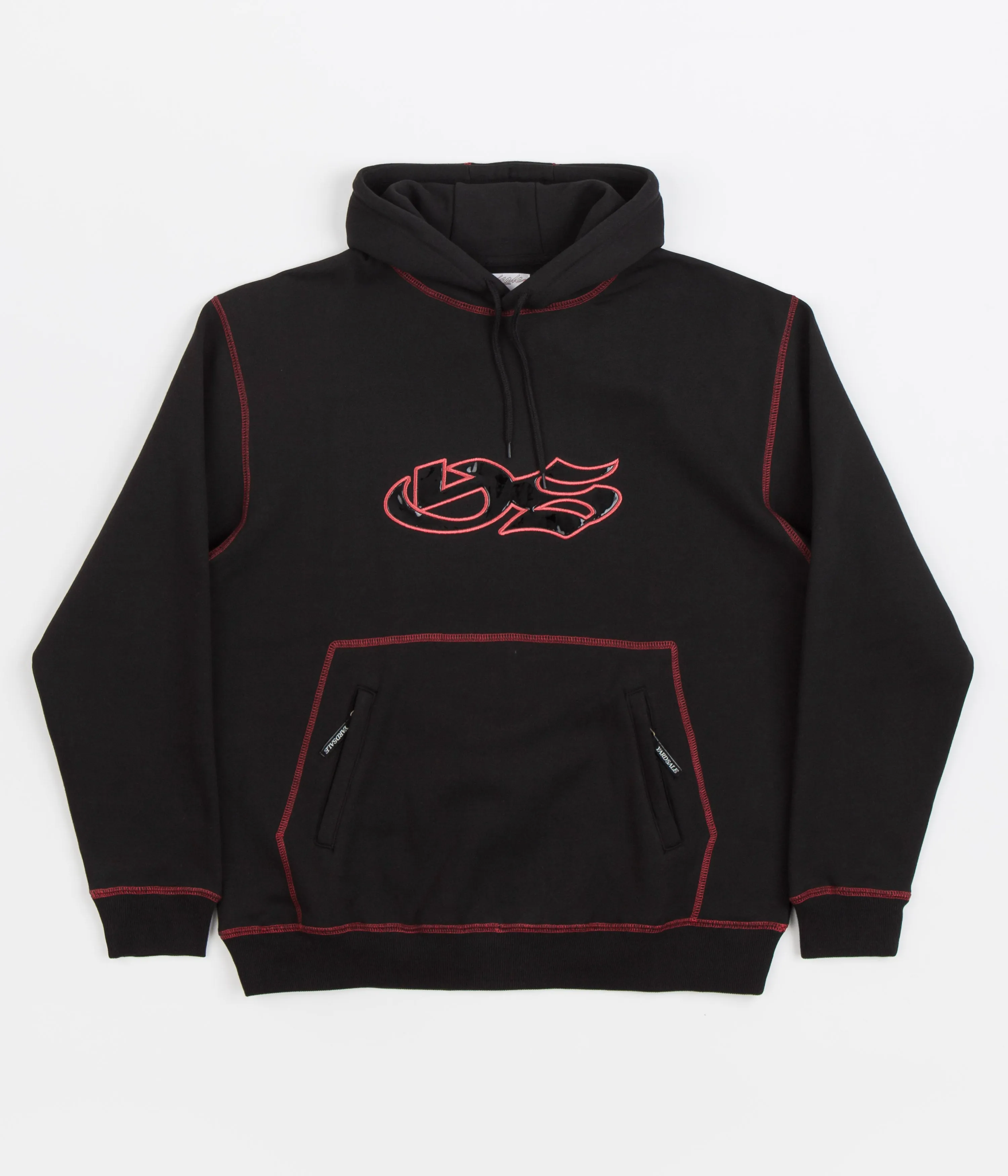 Yardsale YS Sport Contrast Hoodie - Black / Red