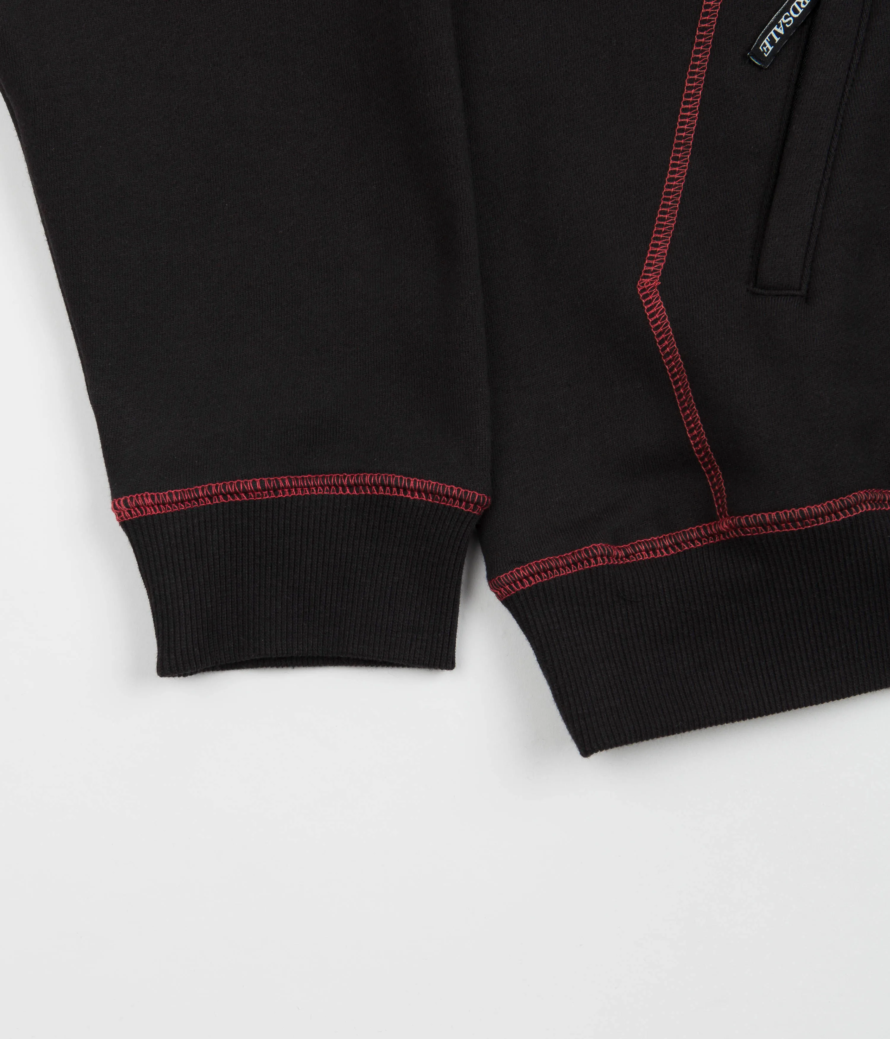 Yardsale YS Sport Contrast Hoodie - Black / Red