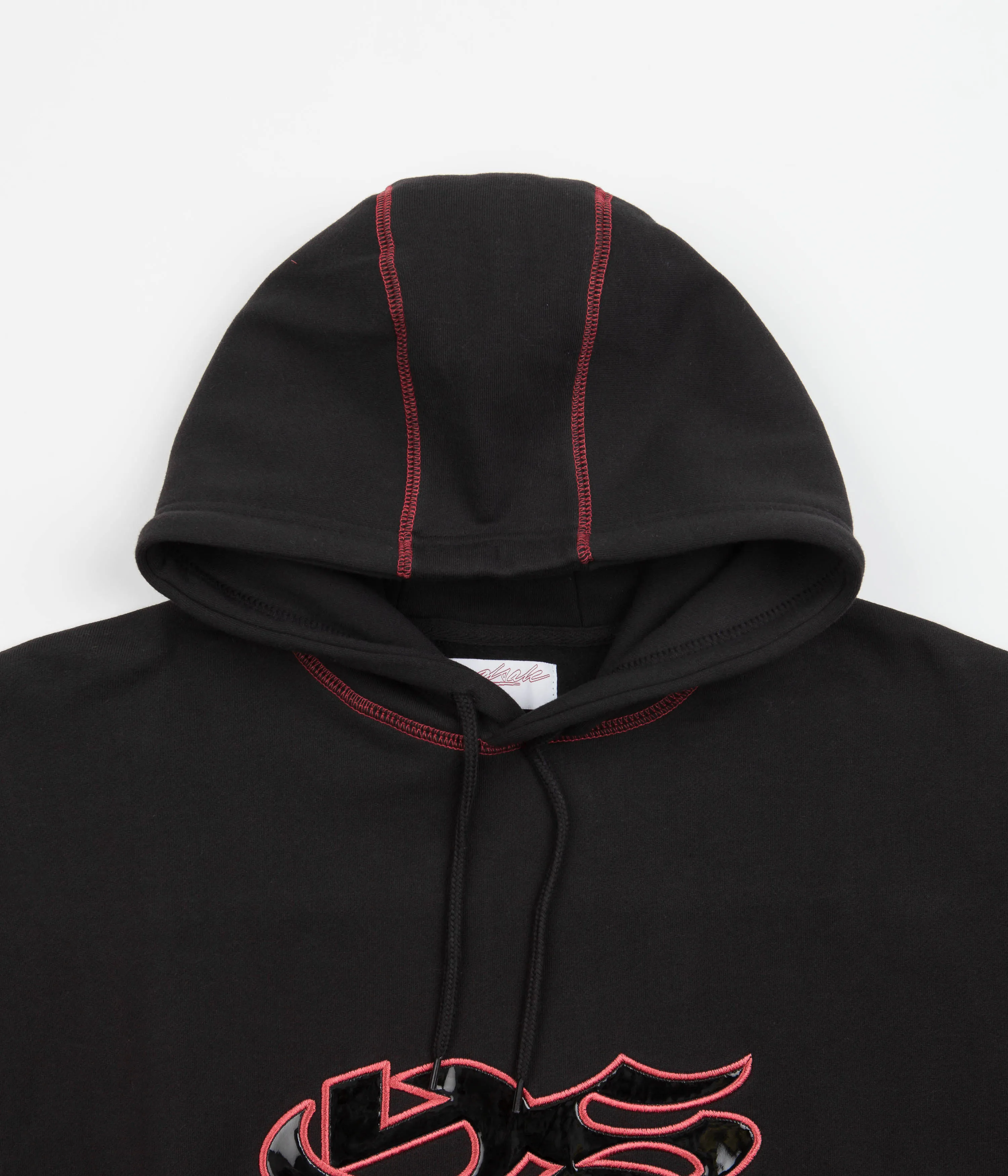 Yardsale YS Sport Contrast Hoodie - Black / Red