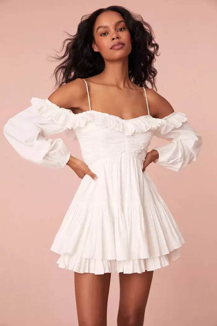 Zennia Off-Shoulder Mini Dress